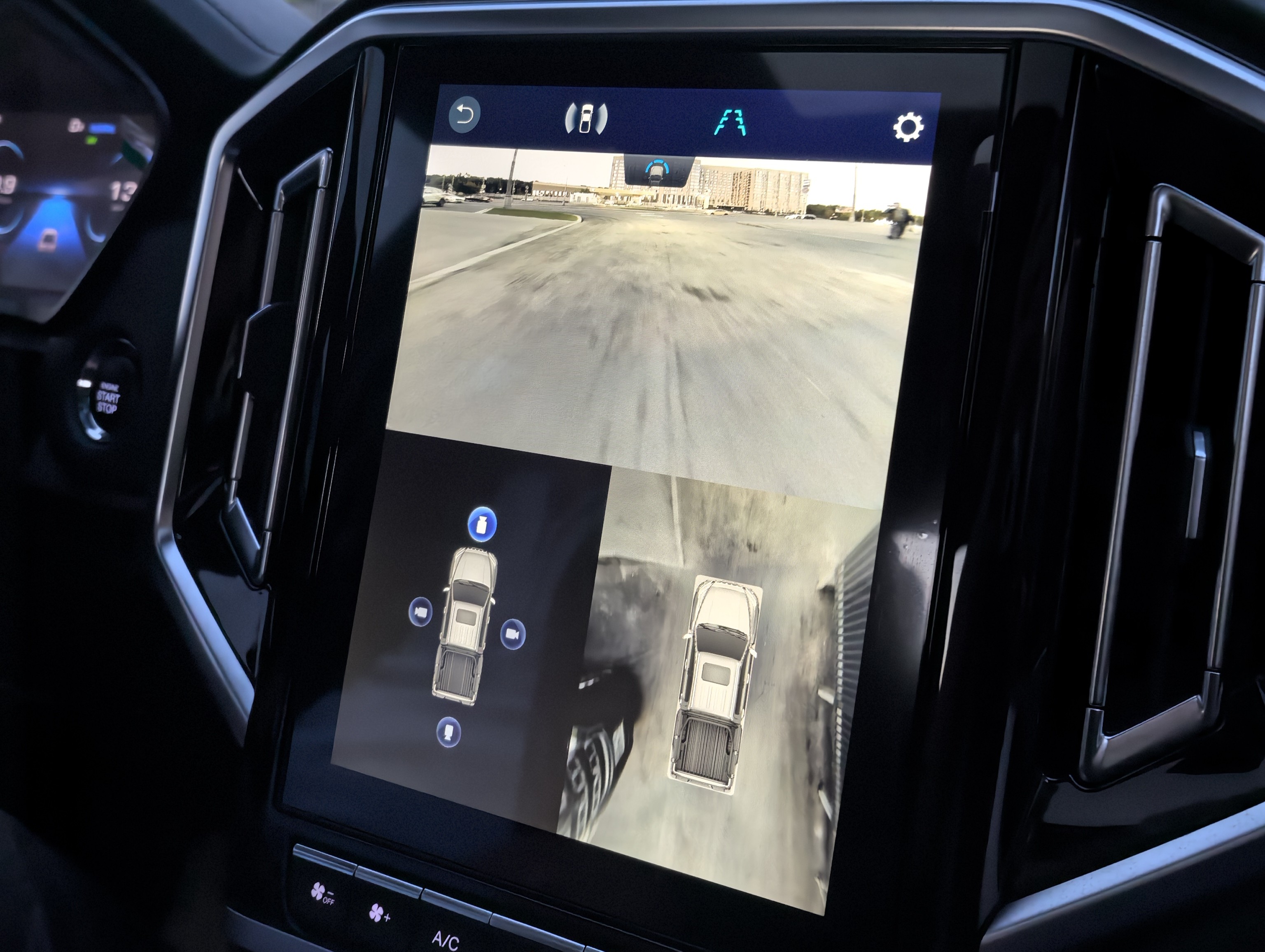 JAC T9 TDi система кругового обзора 360°