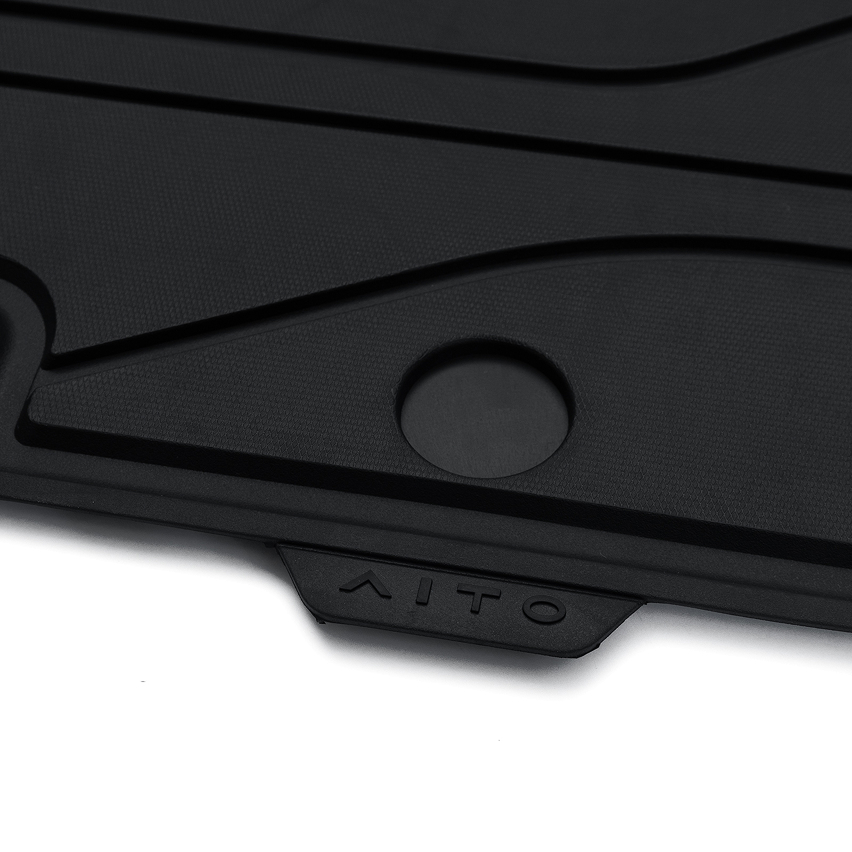 Коврик в багажник 6-местного AITO M7 (со сложенным 3-им рядом, полиуретан)