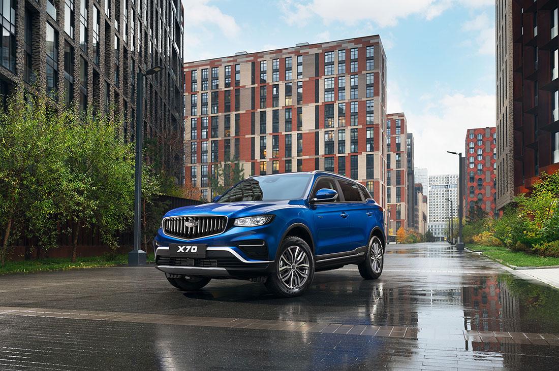 Belgee Х70 стал самым популярным кроссовером сегмента C-SUV в начале ноября 