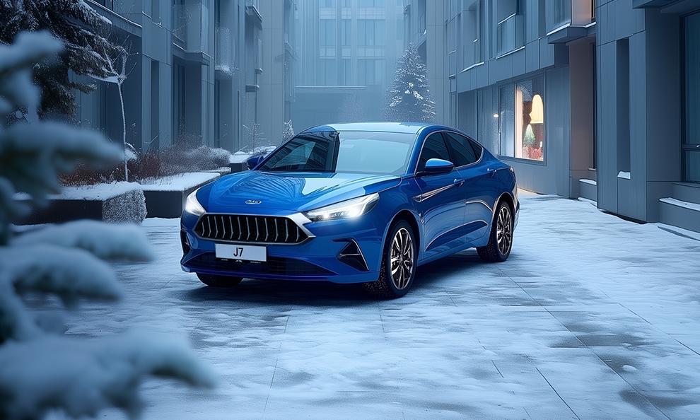 Стильный лифтбек JAC J7