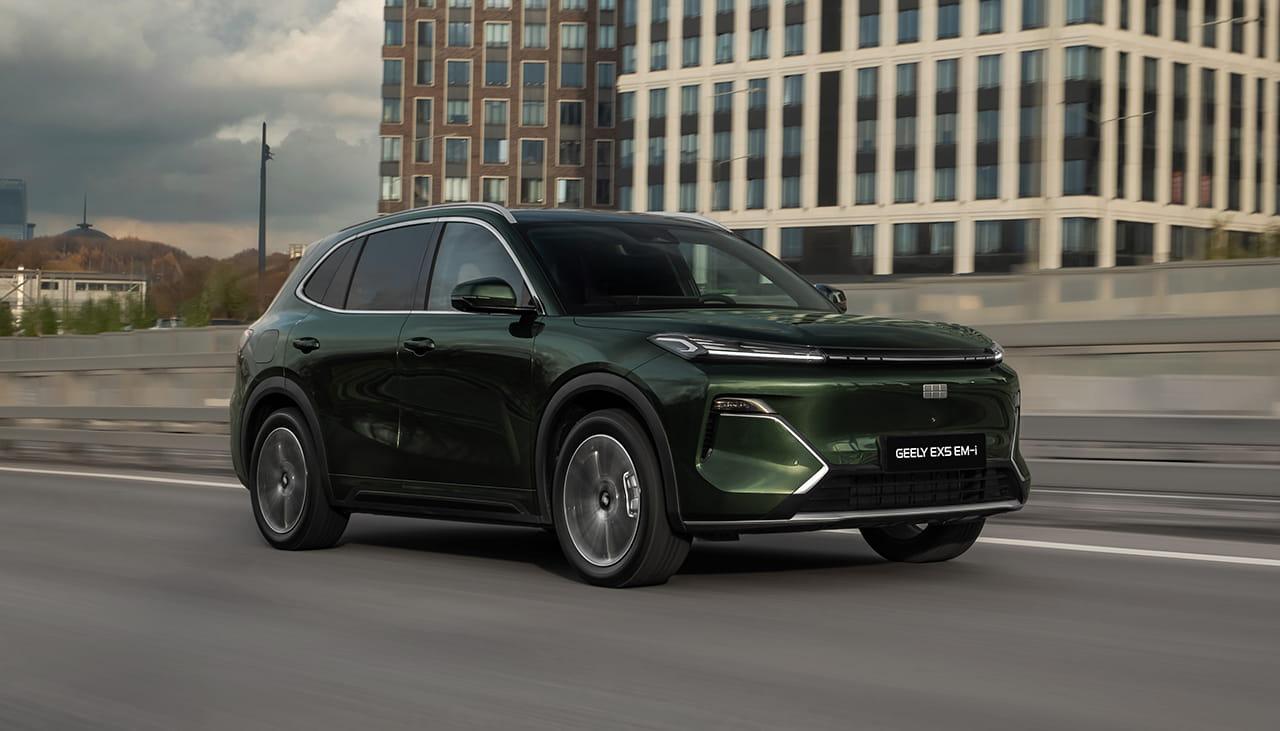 Geely объявляет о старте продаж нового гибридного кроссовера Geely EX5 EM-i на российском рынке