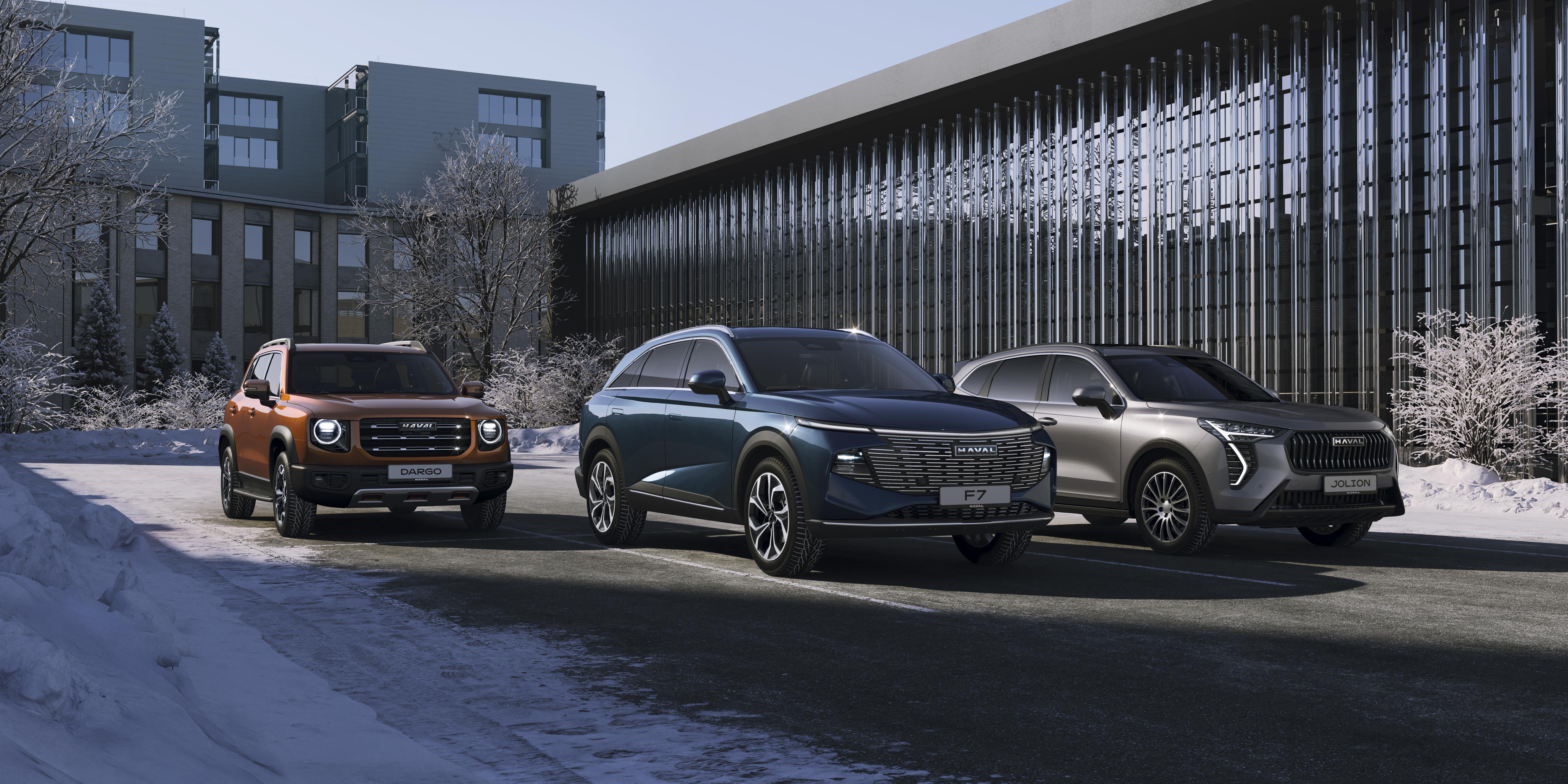 {{<small>}}Городские кроссоверы{{</small>}}HAVAL CITY