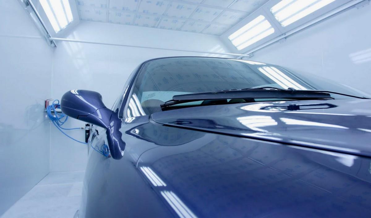 Окрас одной детали под ключ от 16 800 ₽