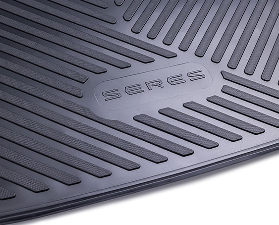 Коврик в багажник 6-местного SERES M7 (со сложенным 3-им рядом, полиуретан)