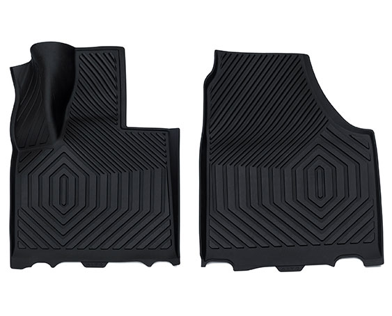 Коврики в салон 6-местного AITO M7. Материал: TPE. Цвет: коричневый