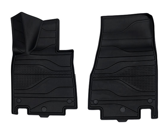 Коврики в салон 6-местного AITO M9. Цвет: чёрный (полиуретан)