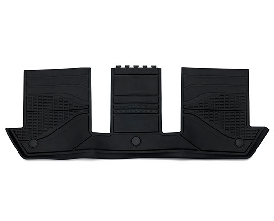 Коврики в салон 6-местного AITO M9. Цвет: чёрный (полиуретан)