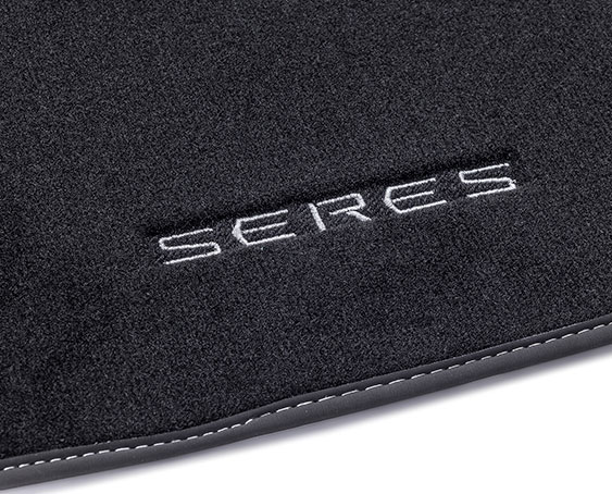 Коврик в багажник 6-местного SERES M7 (со сложенным 3-им рядом, текстиль)