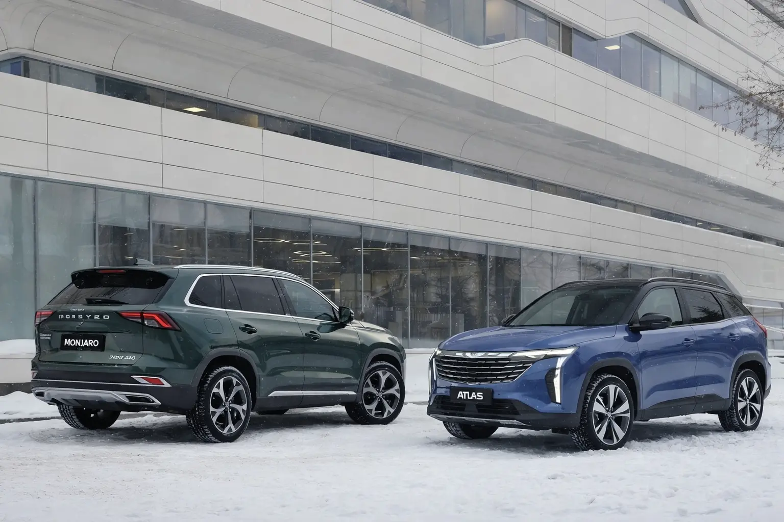 Geely Monjaro и Atlas – что выбрать в 2025 году