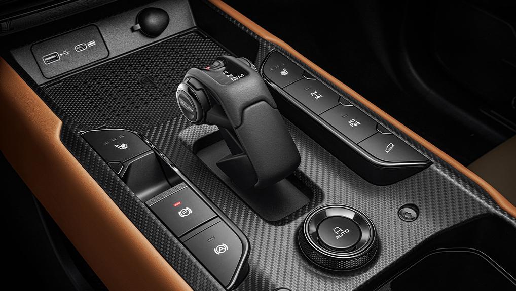 Рычаг АКПП «авиационного» типа