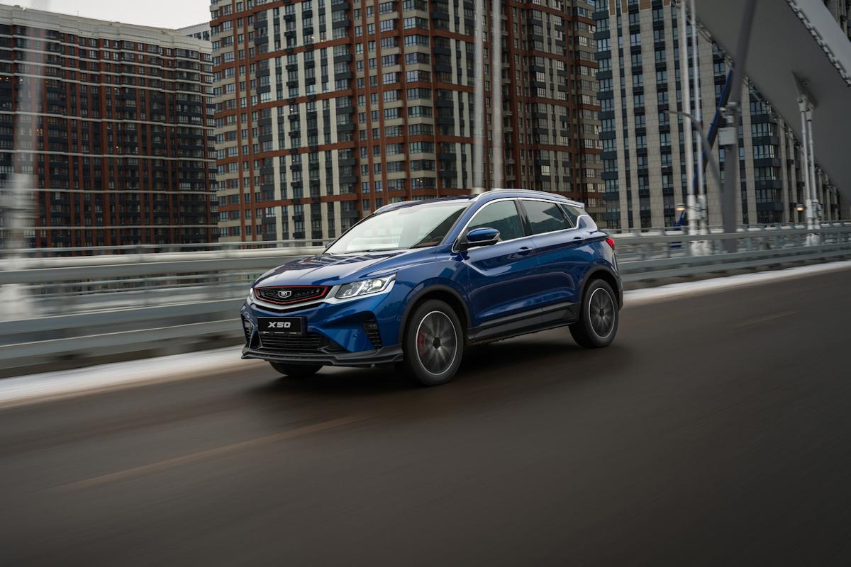 Belgee X50 вошел в топ-3 самых популярных моделей российского рынка с автоматической трансмиссией