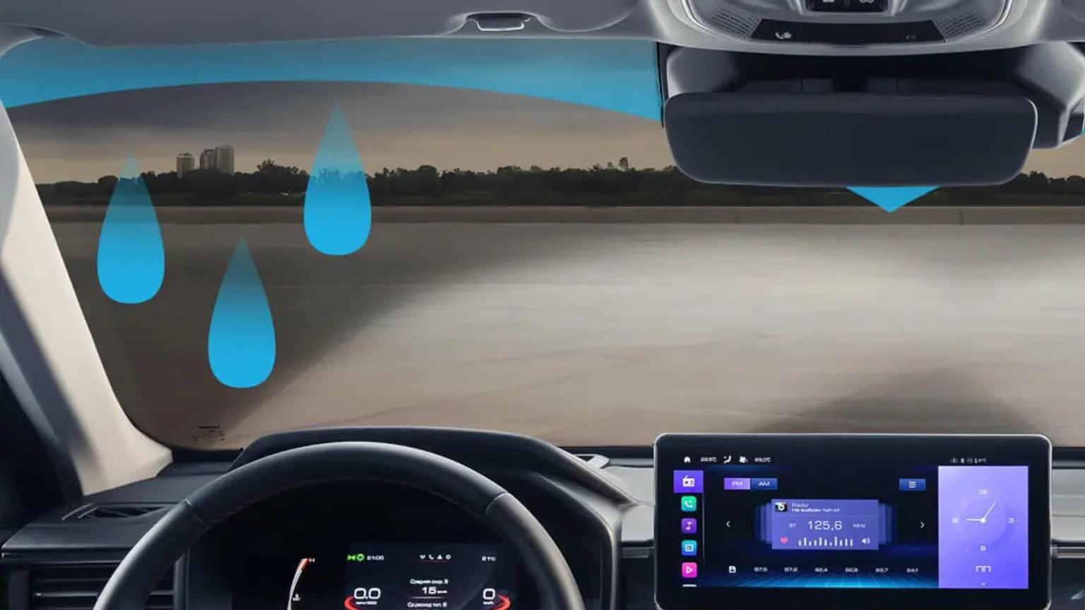 Датчики света и дождя