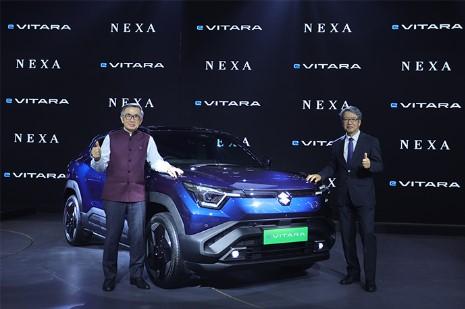 E VITARA НА ВЫСТАВКЕ BHARAT MOBILITY GLOBAL EXPO 2025