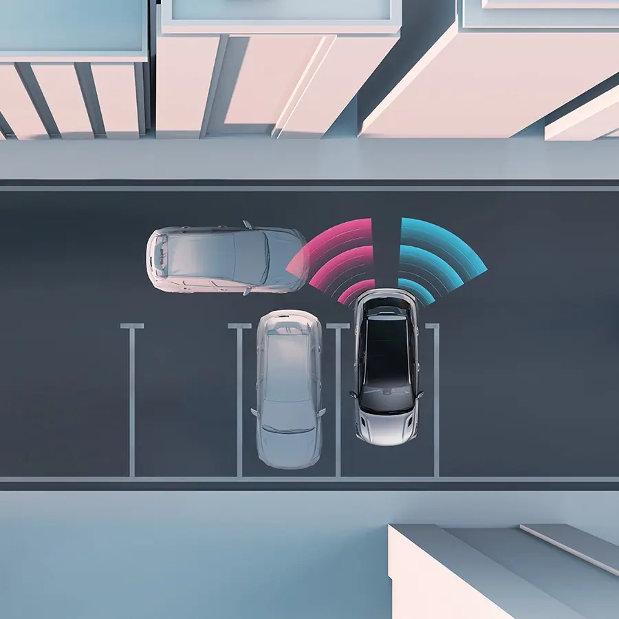 Помощь при выезде задним ходом³