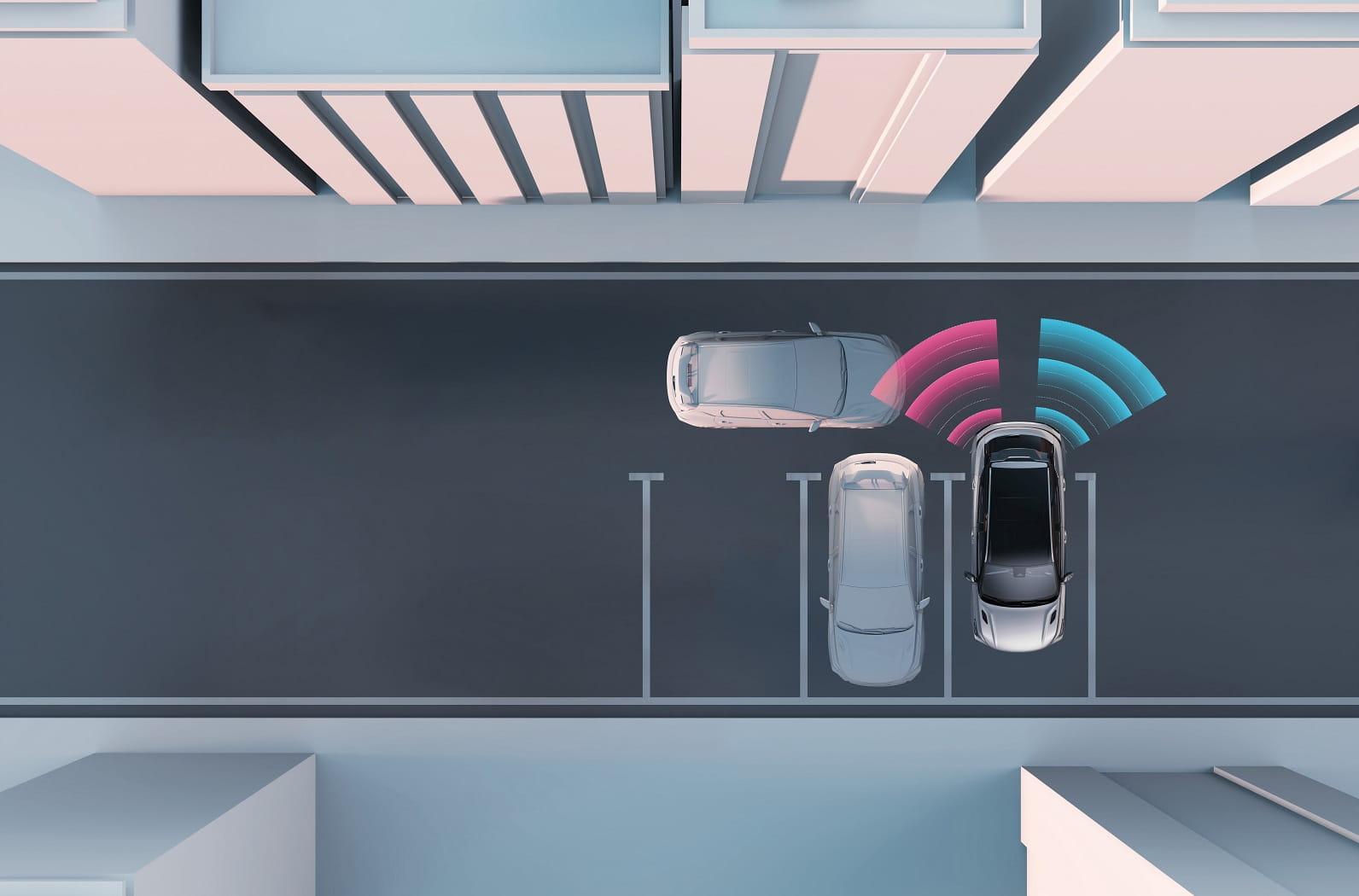 Помощь при выезде задним ходом