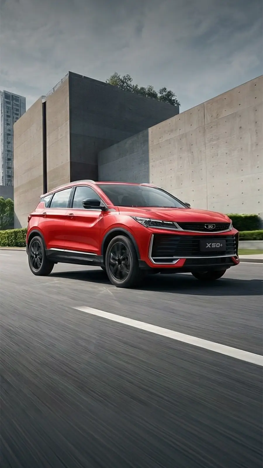 Яркий кроссовер X50+