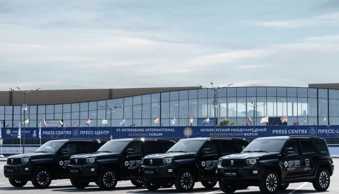 Официальный партнер Петербургского экономического форума 2025 – бренд GWM TANK компании Great Wall Motor