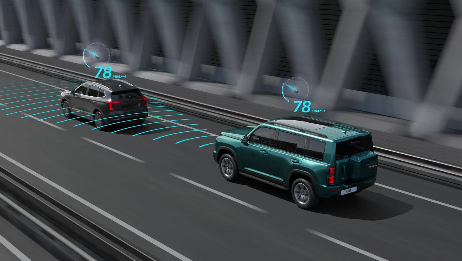 Адаптивный круиз-контроль с активным ограничителем скорости