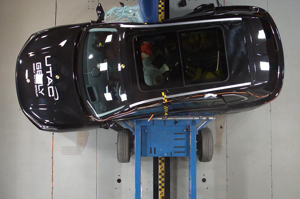 Geely EX5 EM-i подтвердил высочайший уровень безопасности в уникальном европейском краш-тесте