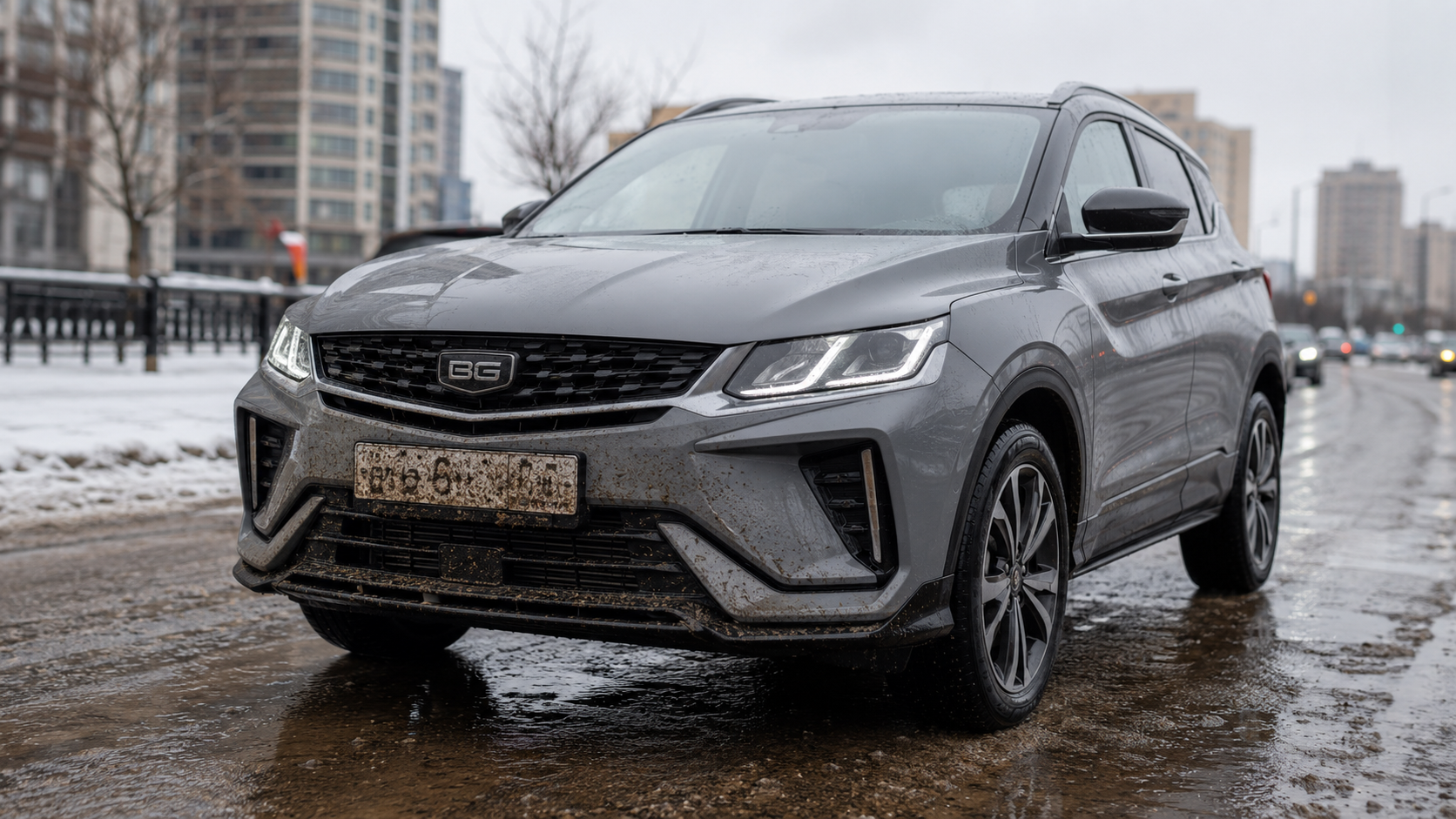 Штраф за грязные, стертые и закрытые номера автомобиля