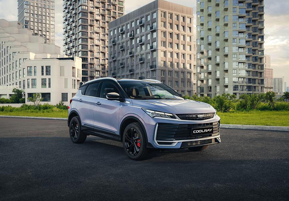 Кроссовер Geely Coolray занял лидирующую позицию в престижном рейтинге J.D. Power