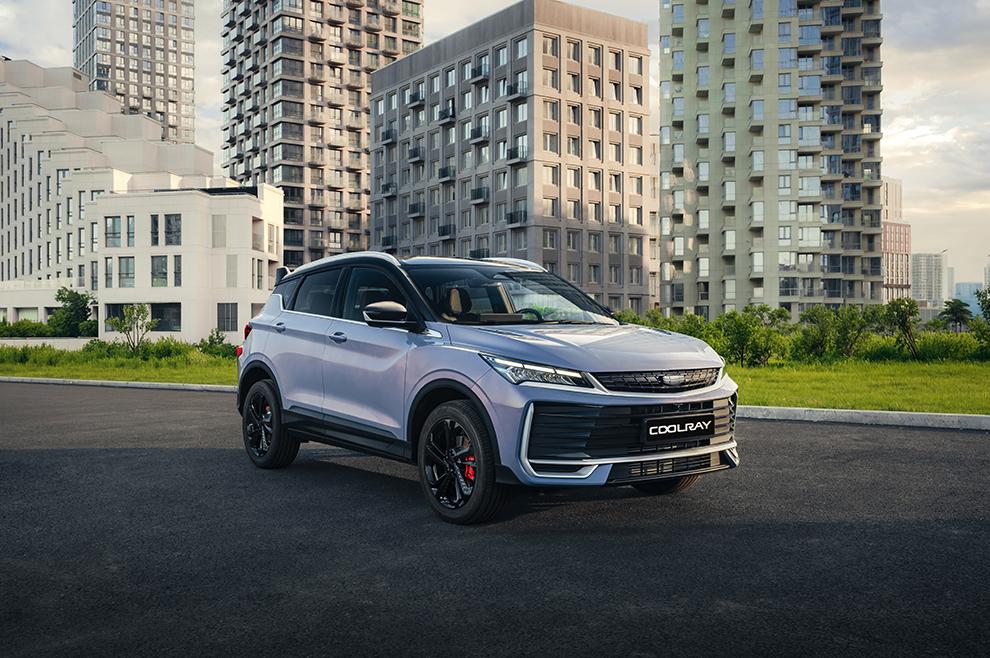 Кроссовер Geely Coolray занял лидирующую позицию в престижном рейтинге J.D. Power