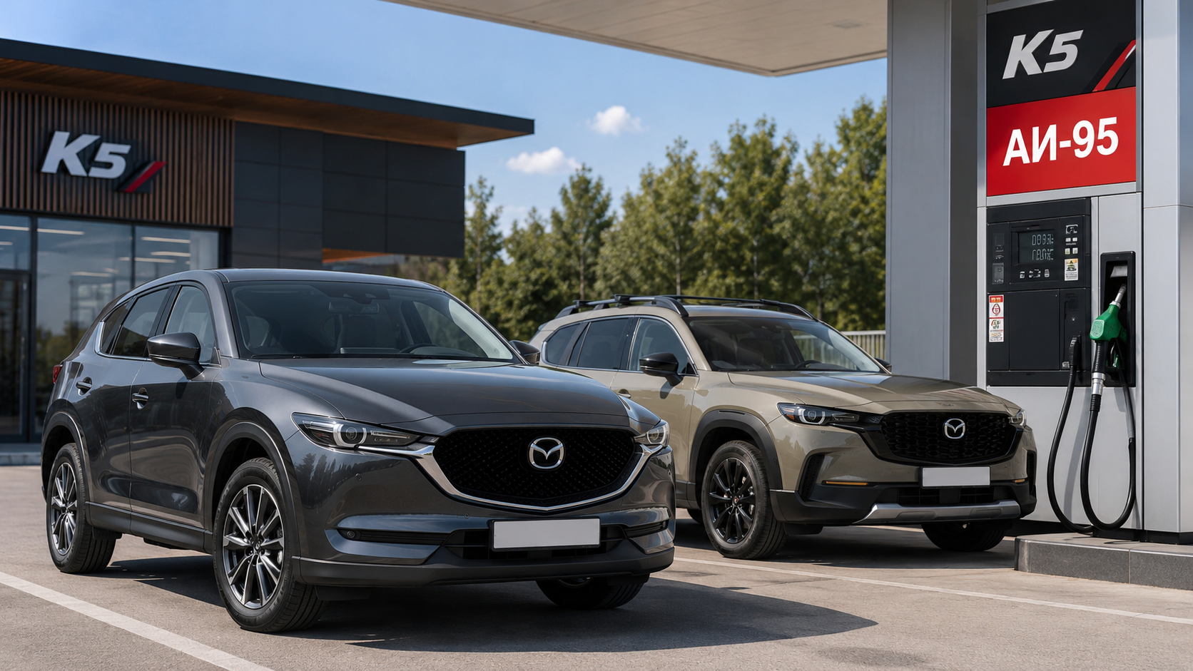 Каким бензином заправлять Mazda CX-5 и CX-50: АИ-92, АИ-95 и К5