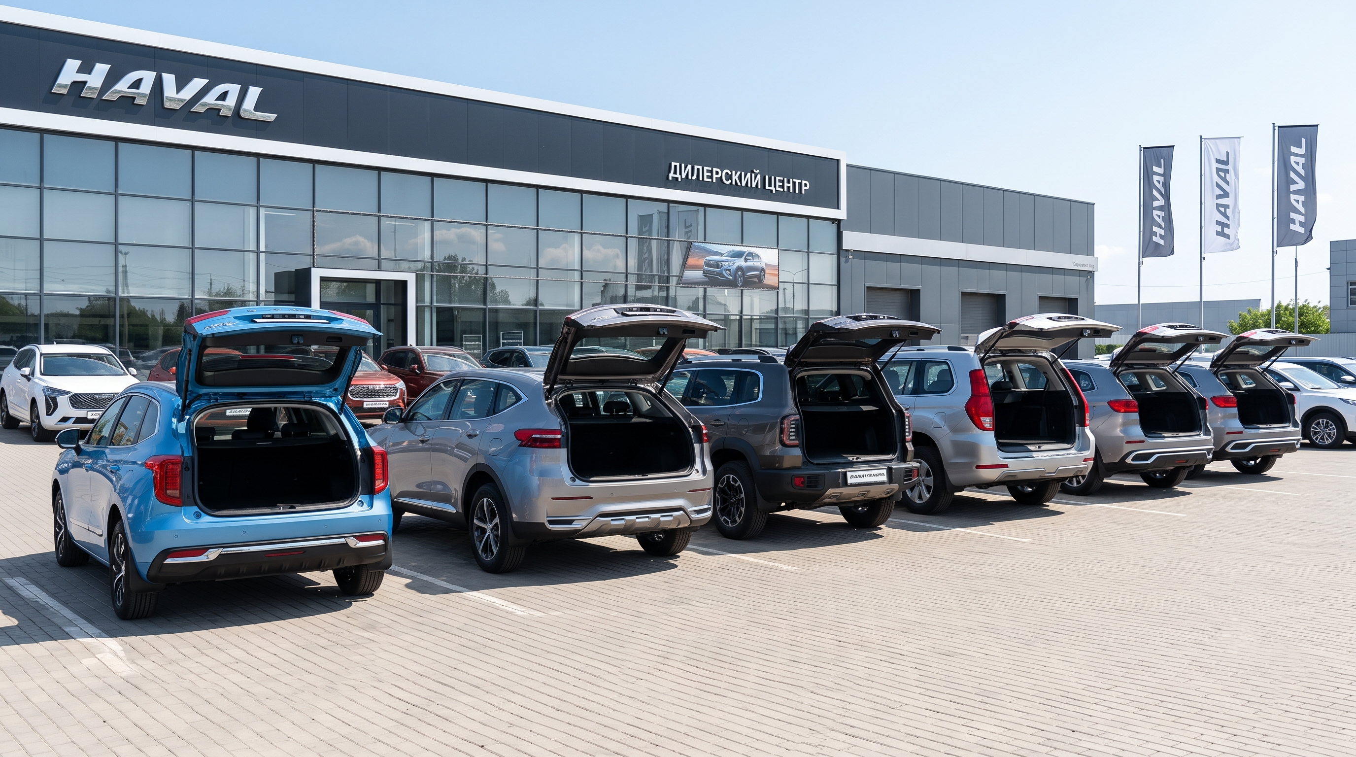 Самый просторный HAVAL для семьи: обзор объема багажника и удобства заднего ряда во всех моделях