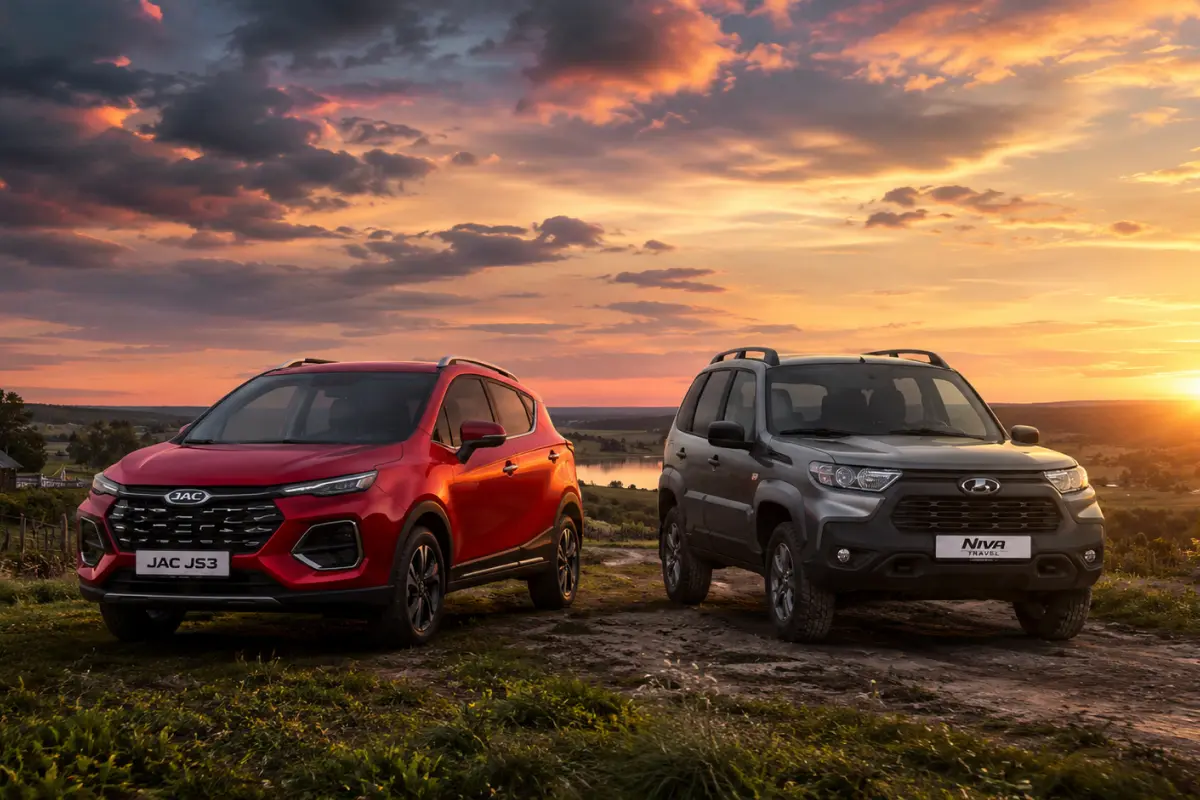 JAC JS3 или Lada Niva Travel: что выбрать для области