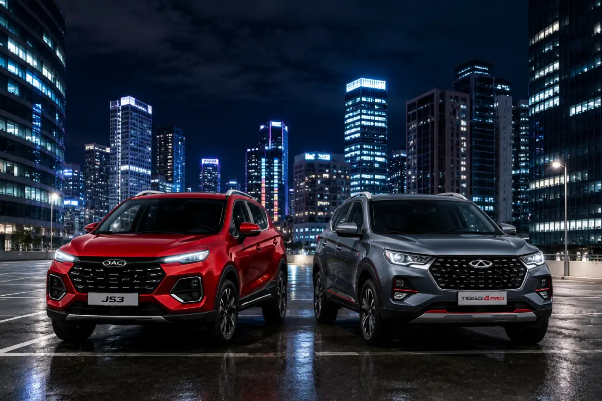 JAC JS3 или Chery Tiggo 4 Pro: что выбрать