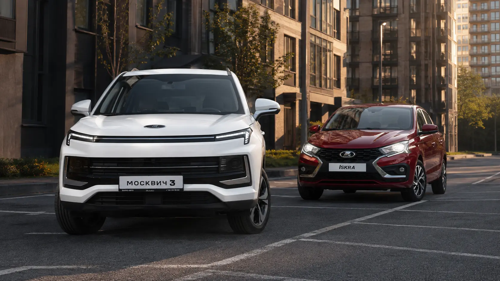 Сравнение Москвич 3 или Lada Iskra