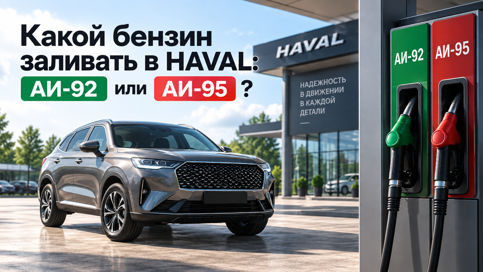 Какой бензин заливать в HAVAL: АИ-92 или АИ-95