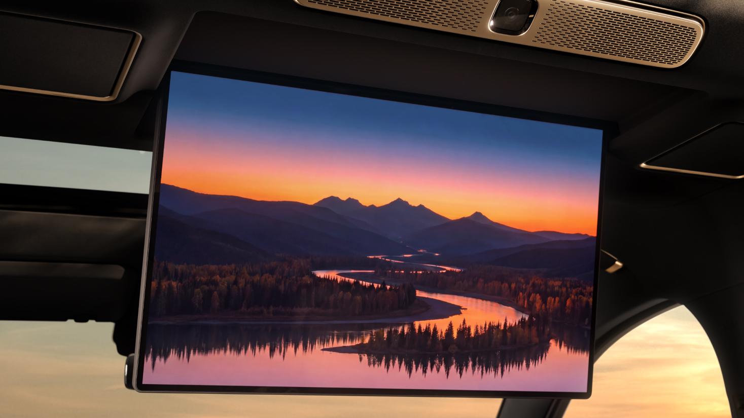 Задний экран 21″ 4K