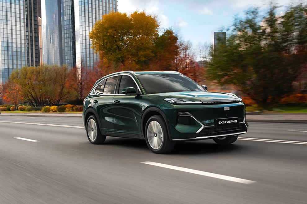 Geely EX5 Гибрид стал победителем премии «ТОП-5 АВТО»