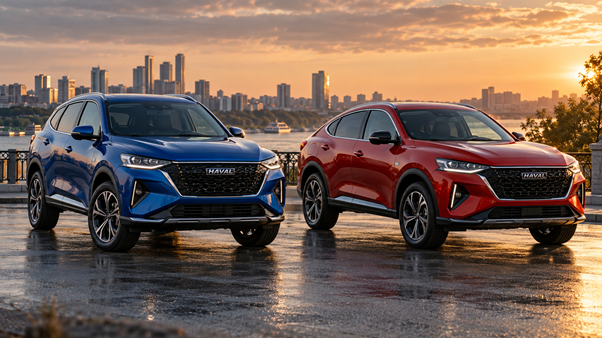 HAVAL F7 или HAVAL F7x: различия кузова, салона и практических возможностей